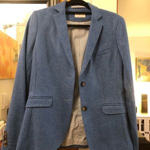 Blue Curling Blazer
